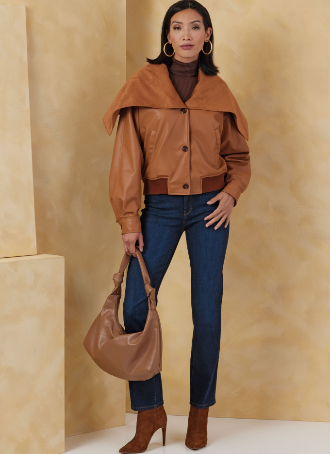 Sewing pattern Vogue V2072 Misses Jacket Size 32-50, Eng/Ger/Fr