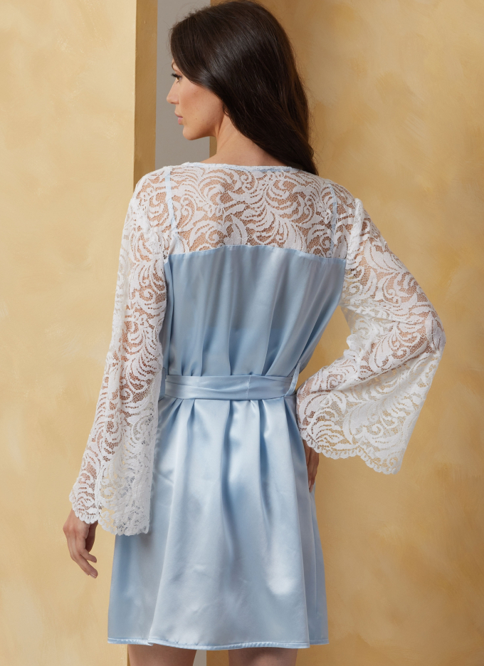Sewing pattern Vogue Misses Robe with belt and teddy 2077 Size 42-50, En/Ger/Fr