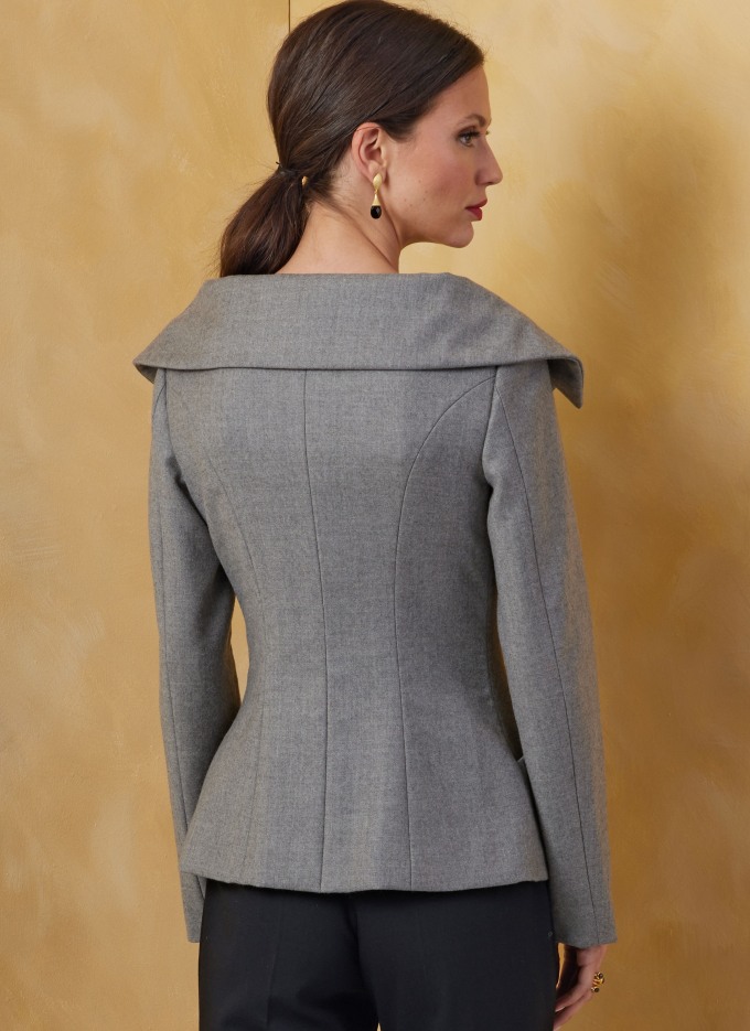 Sewing pattern Vogue Jacket Ladies 2073 Size 34-42, En/Ger/Fr