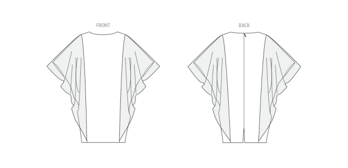 Sewing pattern Vogue V2065 Misses Dress Size 34-42, Eng/Ger/Fr