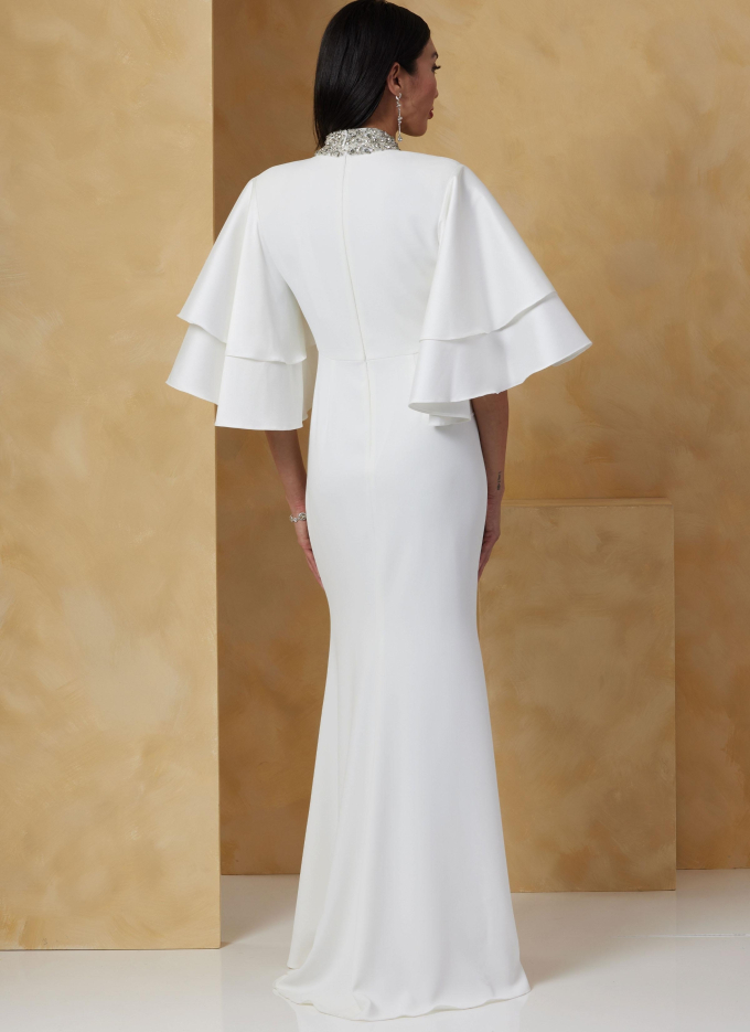 Sewing pattern Vogue V2066 Misses Dress Size 42-50, Eng/Ger/Fr