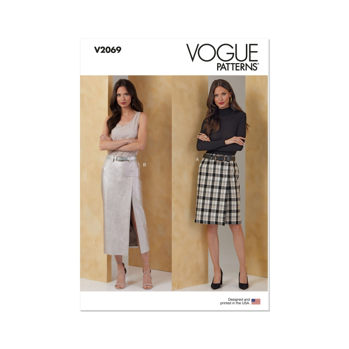 Sewing pattern Vogue Skirt Ladies 2069 Size 44-52, En/Ger/Fr