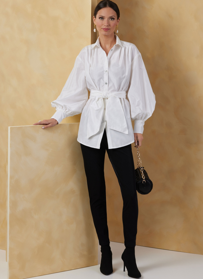 Sewing pattern Vogue Tops and Sash Ladies 2068 Size 44-52, En/Ger/Fr