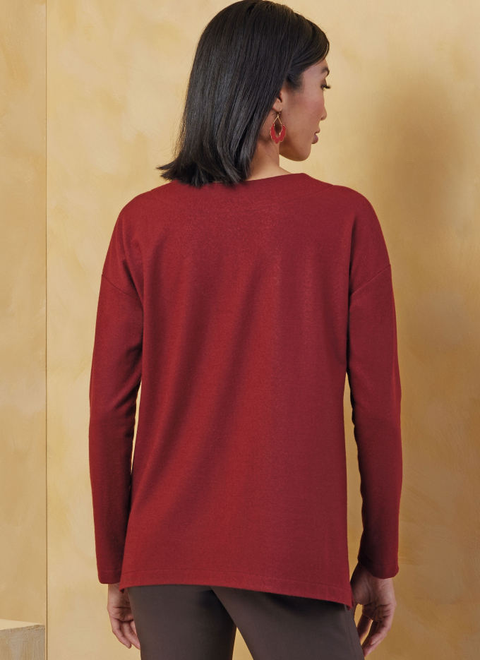 Naaipatroon Vogue Dames V2067 Jurk en Jas mt. 32-50, Dui/En/Fr