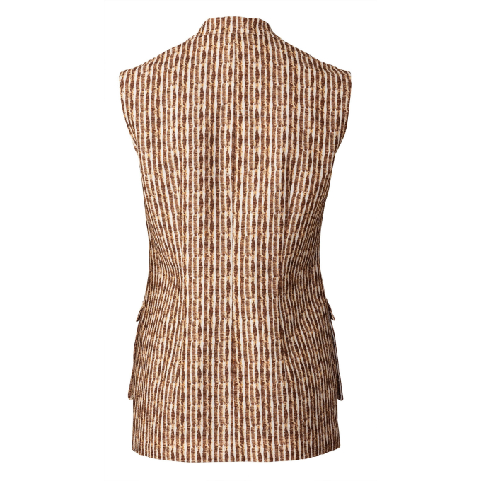 Naaipatroon gilet, Burda 5827, Nl/Dui/En/Fr