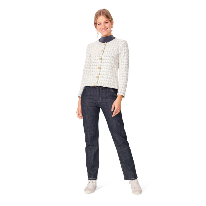 Paper Pattern Vest, Burda 6053