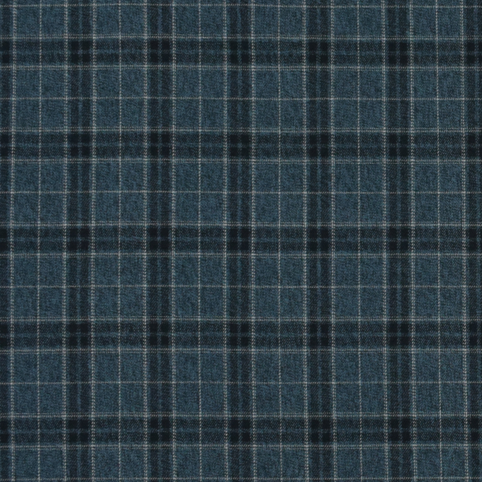 Tissu écossais tartan, bleu fumée