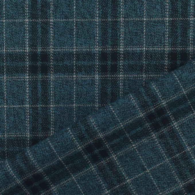 Tissu écossais tartan, bleu fumée