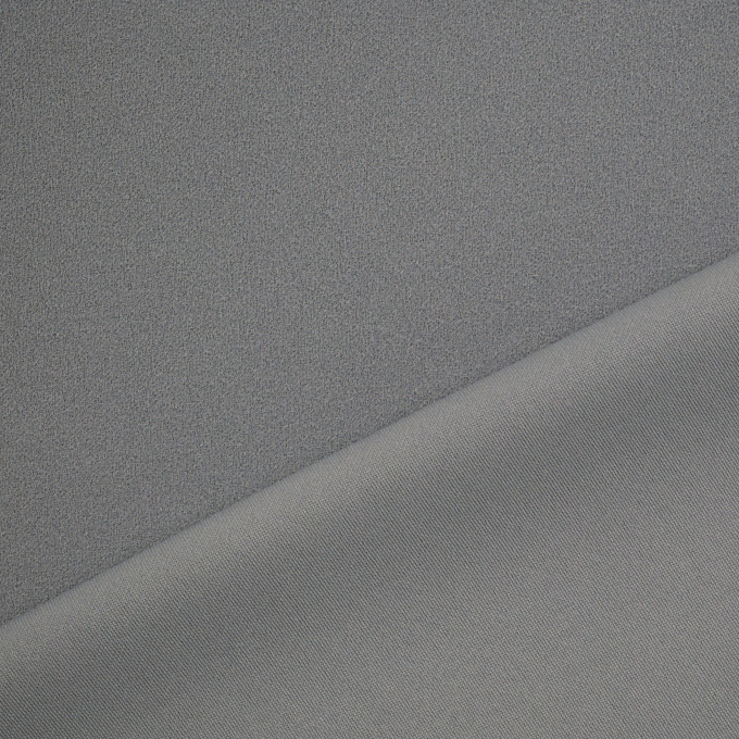 Tissu scuba sim. néoprène crêpe uni, gris