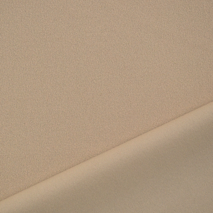 Tissu scuba sim. néoprène crêpe uni, sable