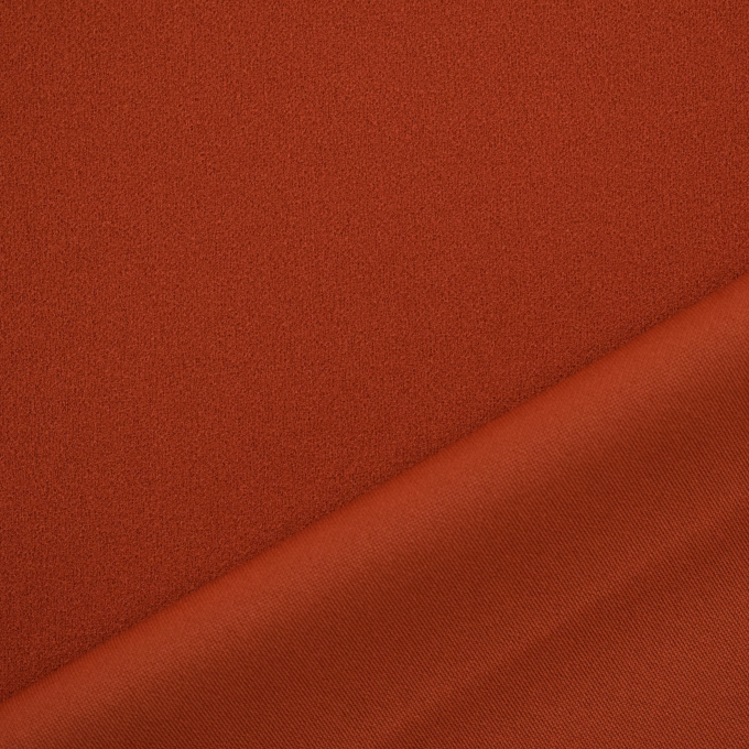 Scuba crêpe uni, terracotta