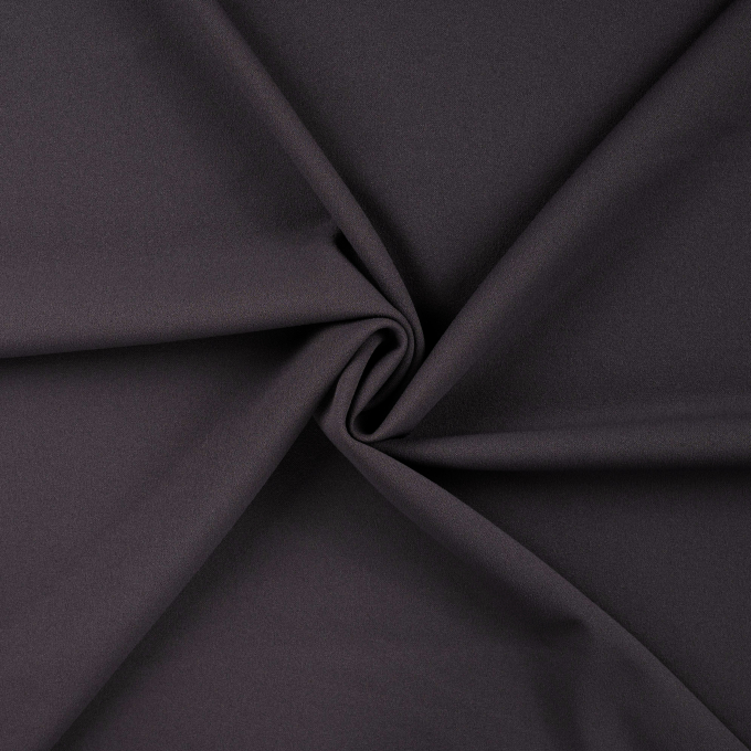 Tissu scuba sim. néoprène crêpe, gris foncé