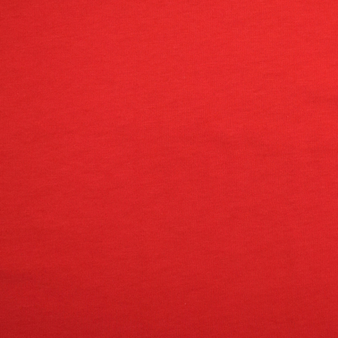 Single-Stretch katoen uni, rood