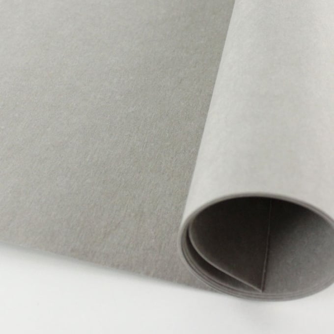 Tissu faux cuir snapppap gris 50 x 150 cm