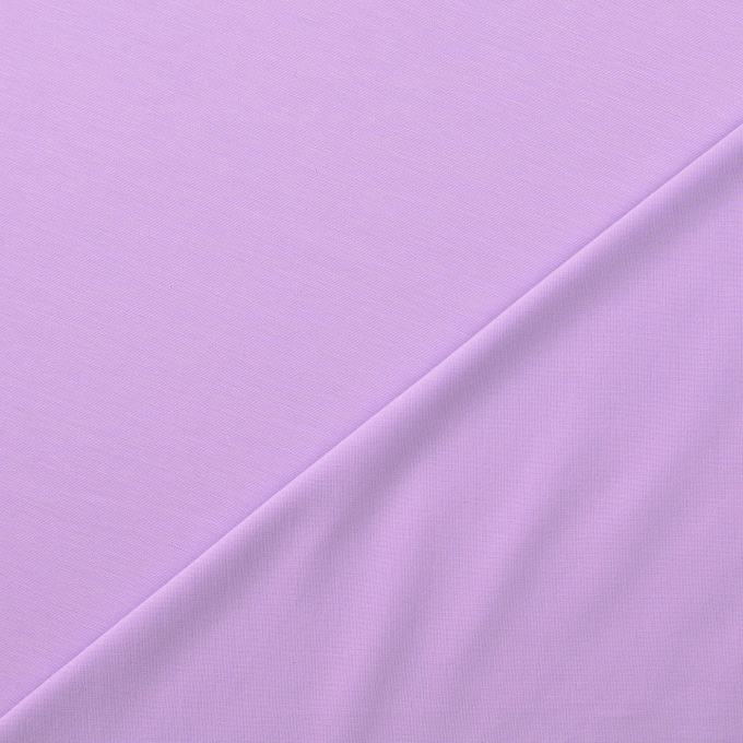 Tissu jersey punta di roma romanite stretch doux, lilas