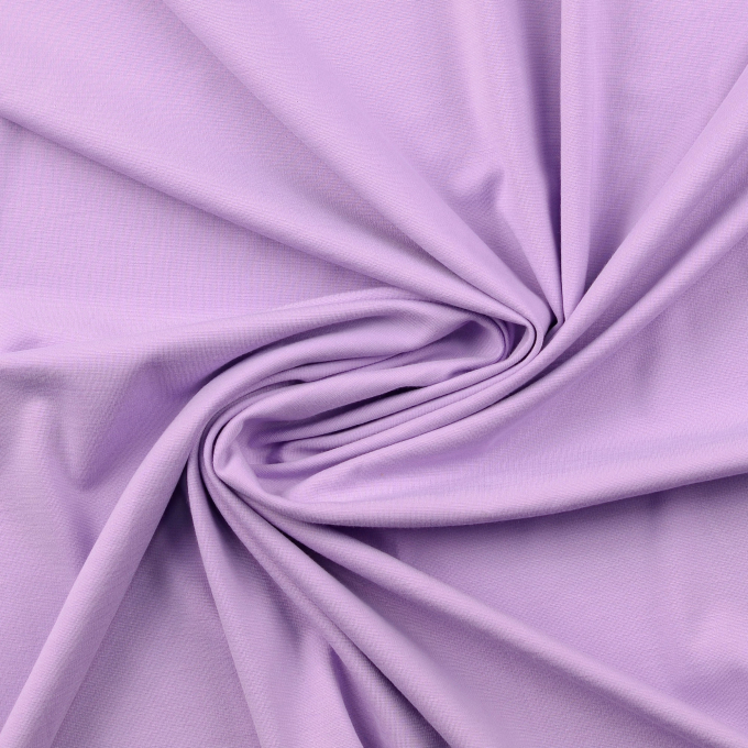 Tissu jersey punta di roma romanite stretch doux, lilas