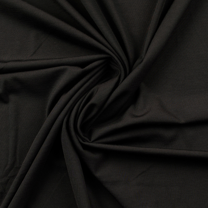 Soft Stretch Punta di Roma jersey, zwart