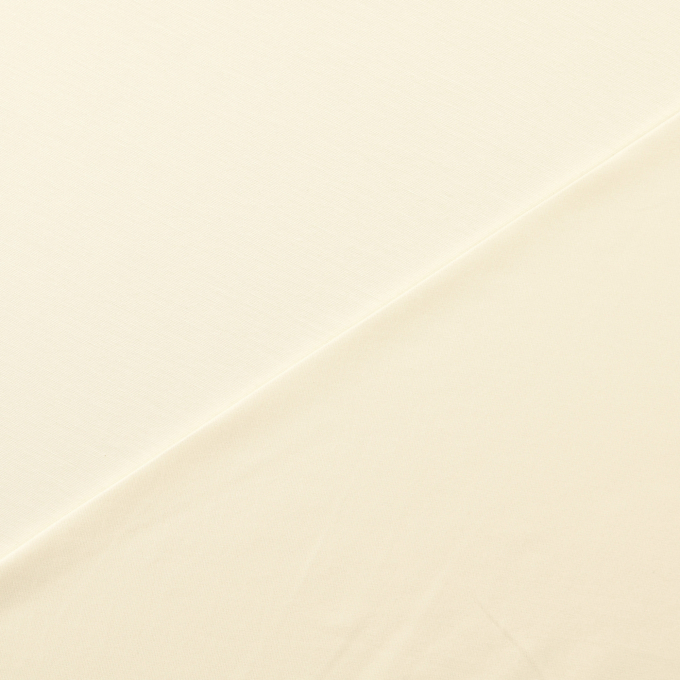 Tissu jersey punta di roma romanite stretch doux, blanc cassé