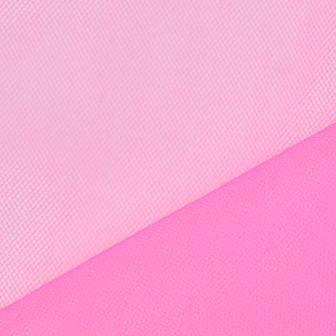 Tissu tulle souple stretch, fuchsia néon