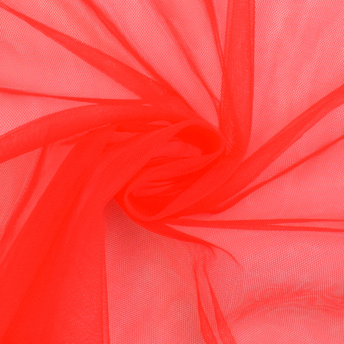 Soft Stretch tule, rood
