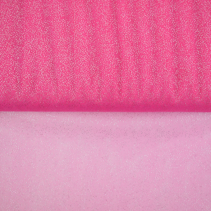 Soft tule glitter, lichtfuchsia