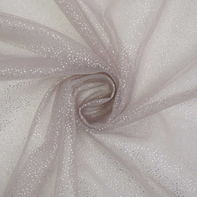 Soft tule glitter, taupe