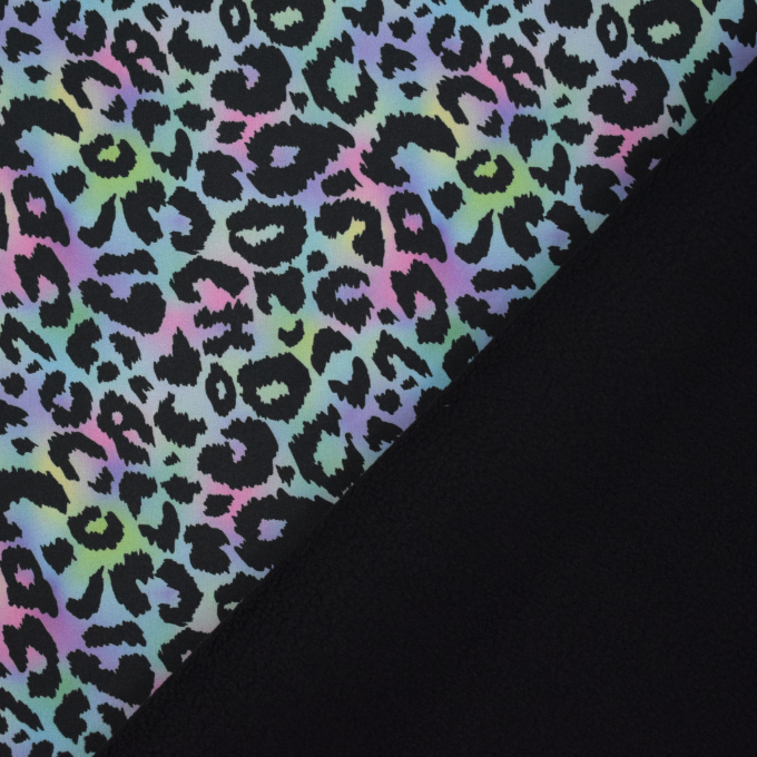 Softshell colourful leo, veelkleurig