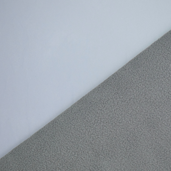 Tissu softshell déperlant réfléchissant la lumière, gris
