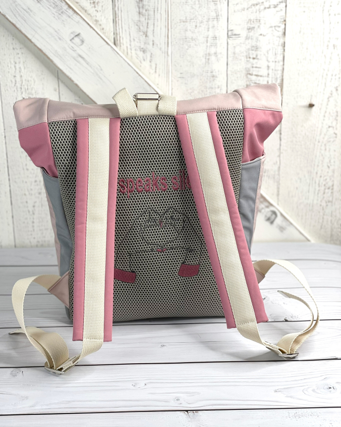 Tissu softshell uni Emilia, blanc cassé