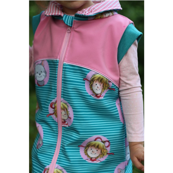 Softshell uni, rosa