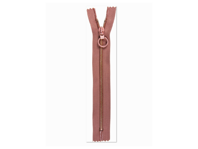 Fermeture éclair spirale non séparable 20 cm cuivre