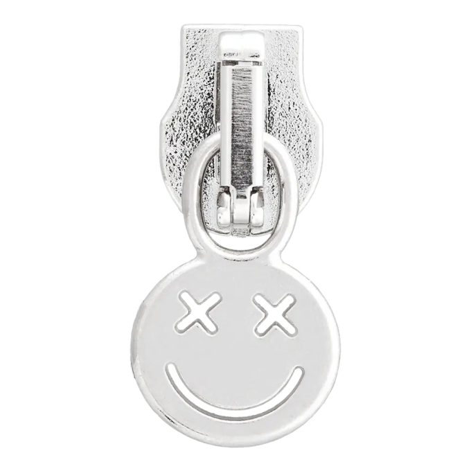 Ritsschuiver 4mm Smiley, zilver