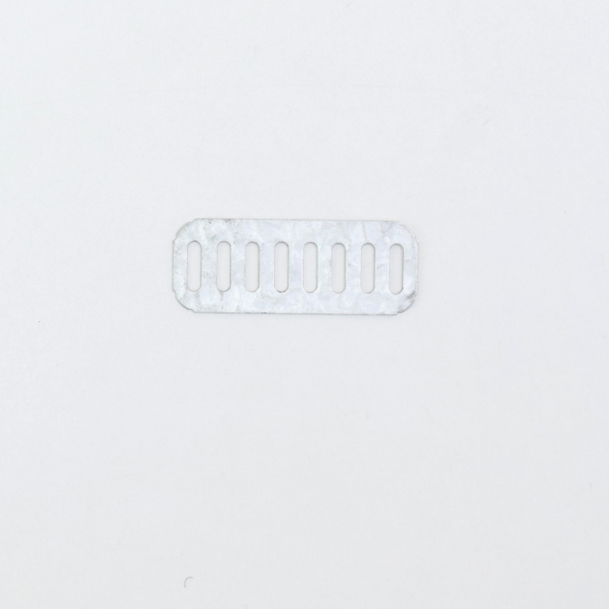 Steeksluiting 23 mm, zilver