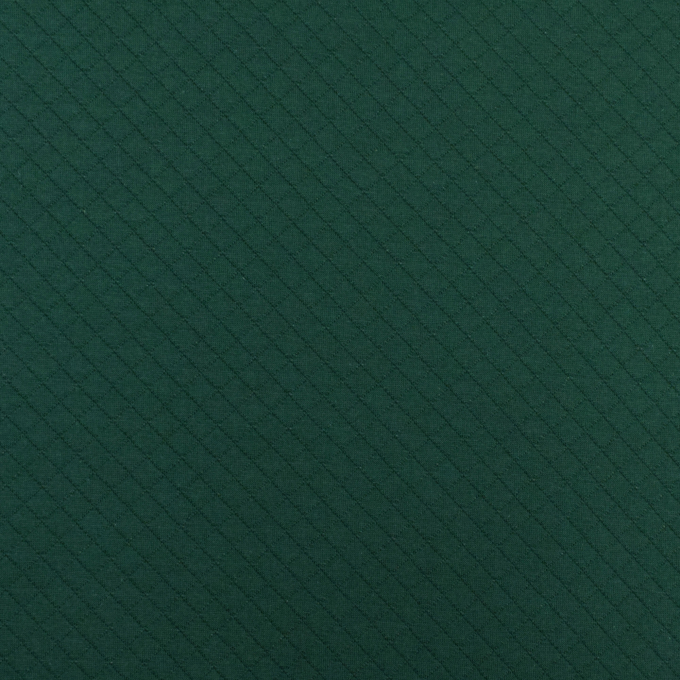 Tissu sweat matelassé, vert foncé