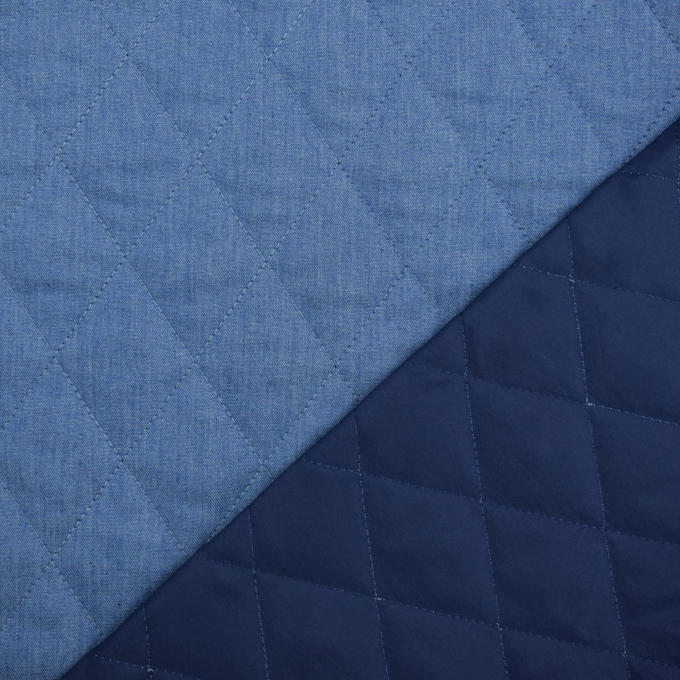 Quilt fabric denim, denim blue