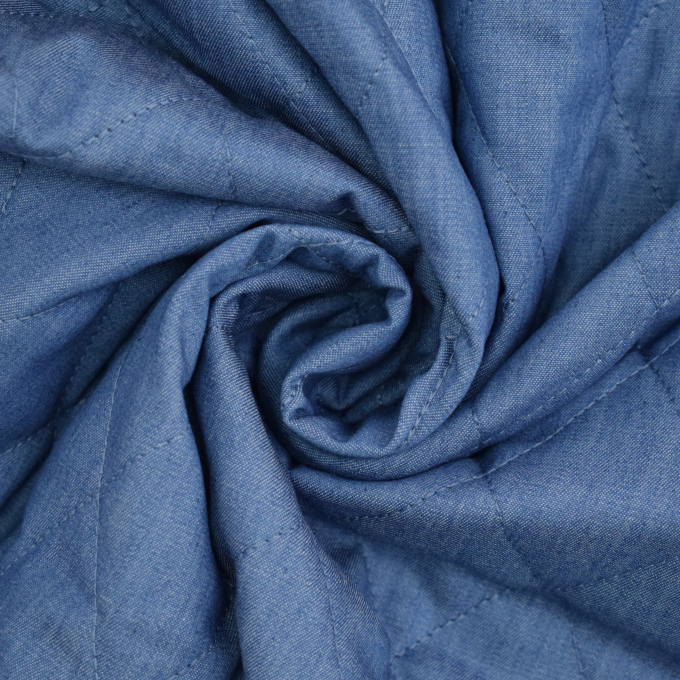 Quilt fabric denim, denim blue