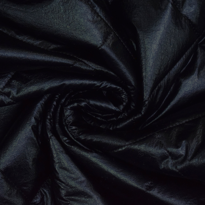 Steppstoff Shiny Diamonds, schwarz