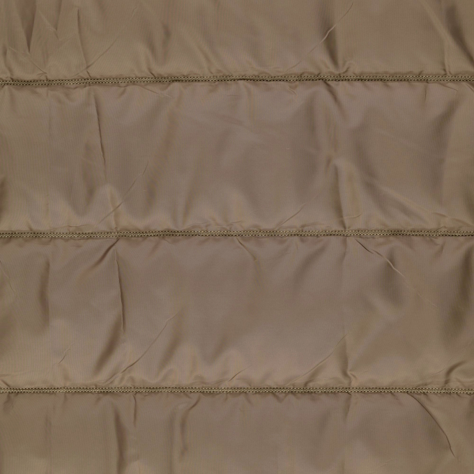 Tissu matelassé molletonné rayé Stripes, chamois