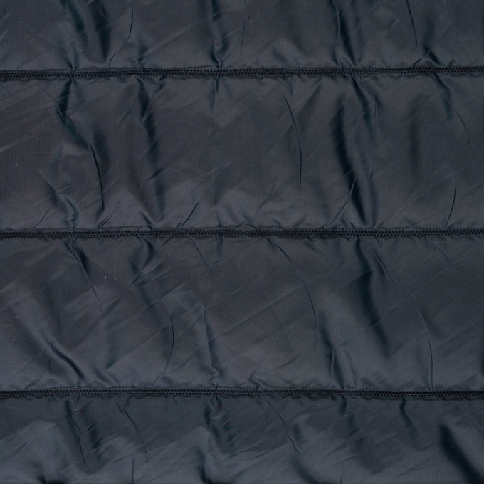 Doorgestikte stof Stripes, marineblauw