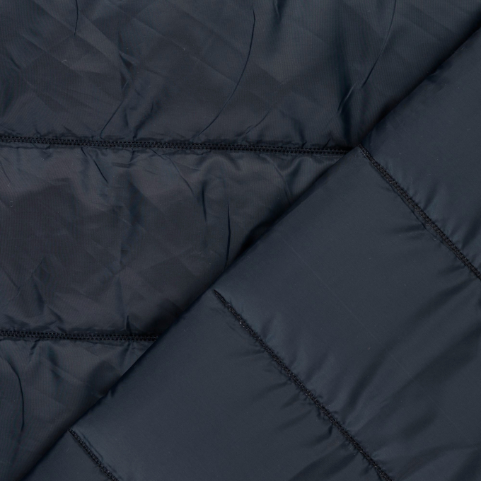 Doorgestikte stof Stripes, marineblauw