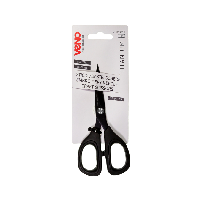 Ciseaux broderie Titanium Veno, 13,5 cm