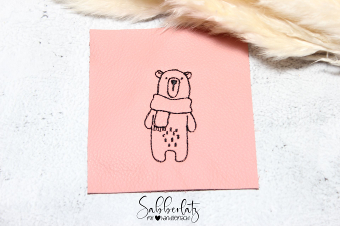 Stickdatei beemybear Bear Cozy Winter, german