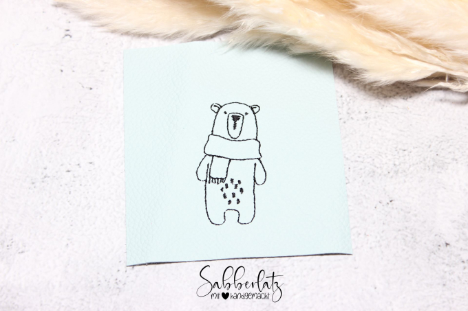 Stickdatei beemybear Bear Cozy Winter, german