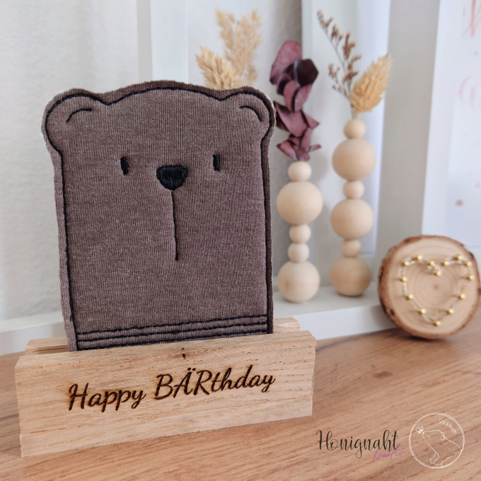 Fichier modèle broderie Ours polaire - petite troupe Beemybear