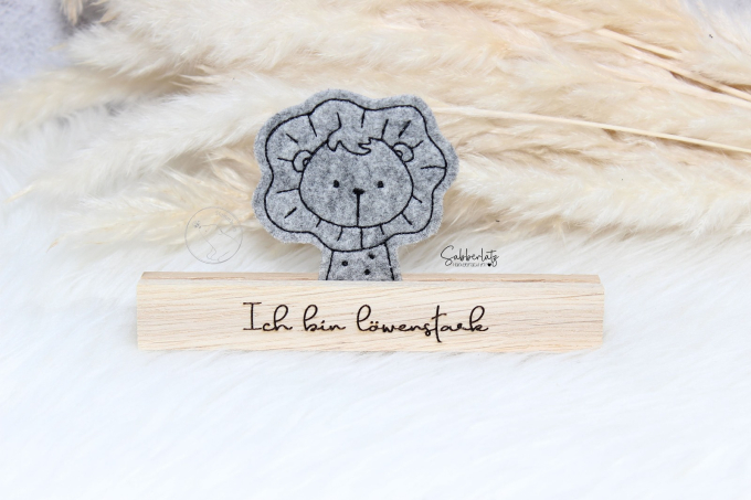 Fichier modèle broderie Lion – petite troupe Beemybear