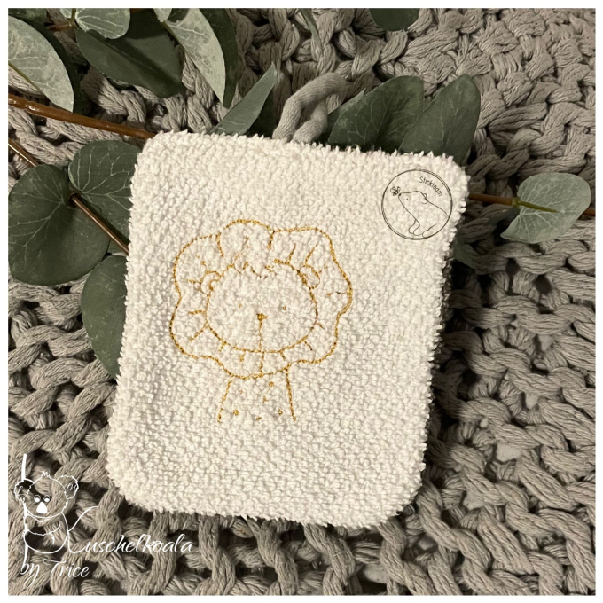 Fichier modèle broderie Lion – petite troupe Beemybear