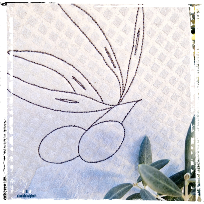 Fichier modèle broderie Olives Beemybear