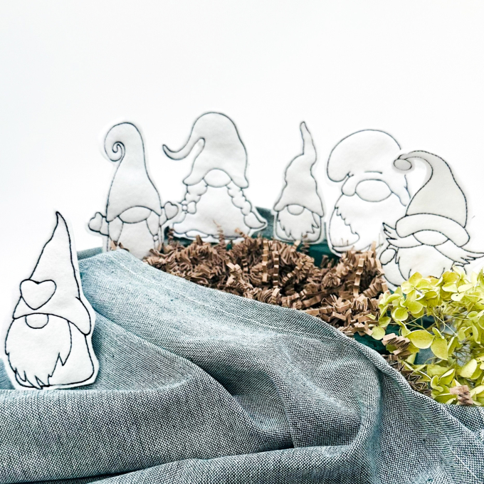 Stickdatei beemybear Wichtelmania, german