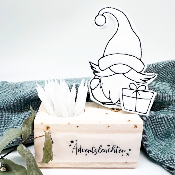 Stickdatei beemybear Wichtelmania, german