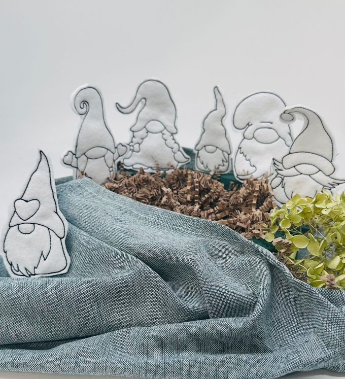 Stickdatei beemybear Wichtelmania, german